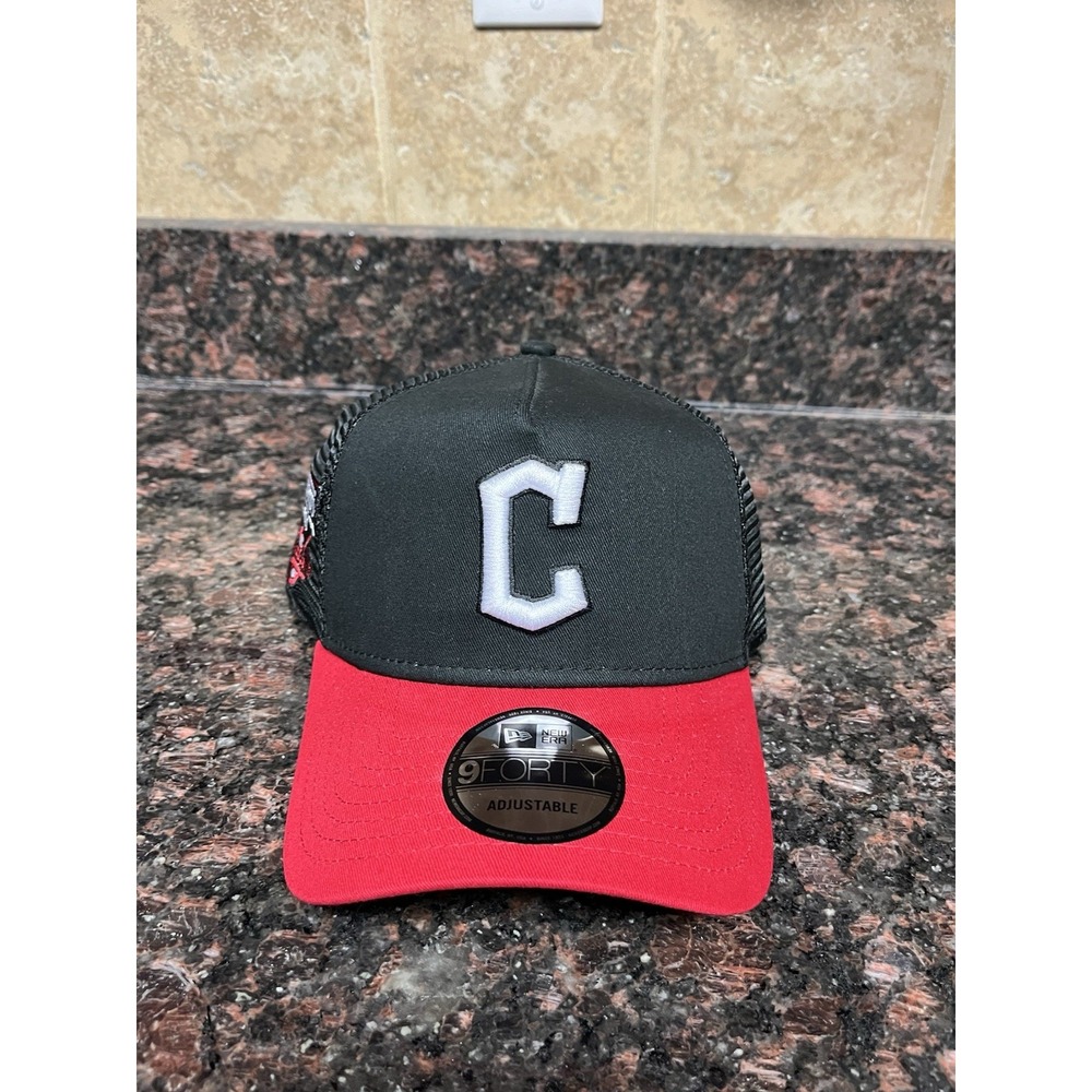 New Era Cleveland Guardians MLB 9FORTY A-Frame SnapBack Adjustable Hat Cap NWT